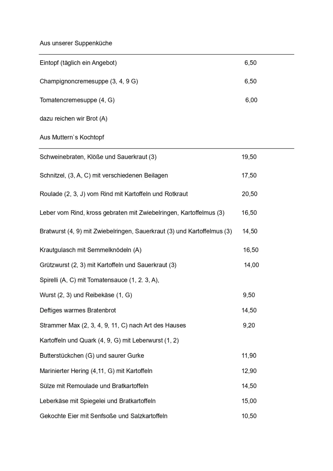 Alkoholfreier Ausschank